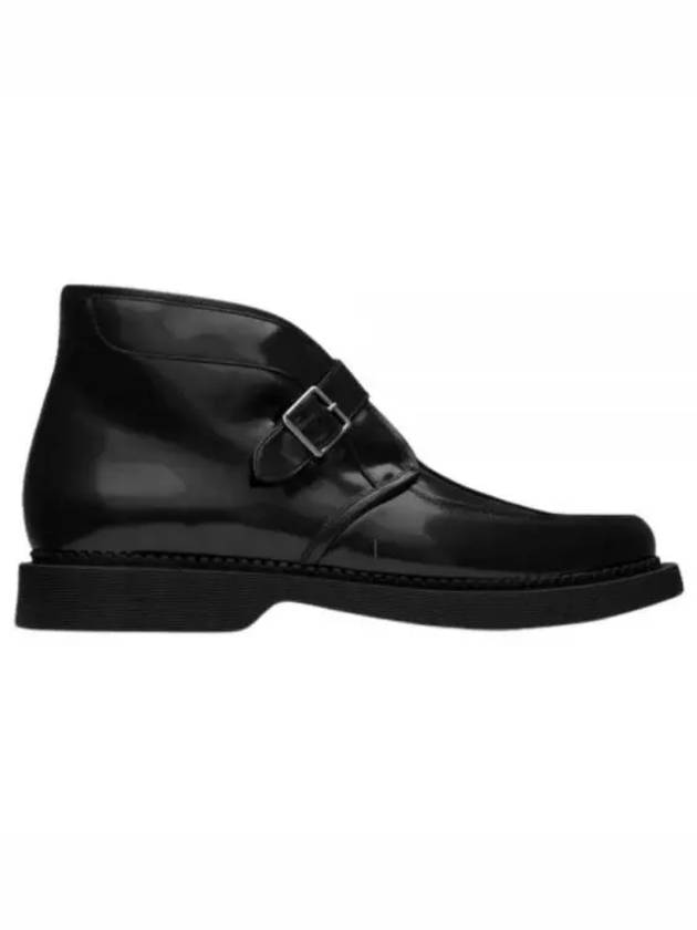 Luxury Saint Laurent Trending 2026 Teddy Monkstrap Black