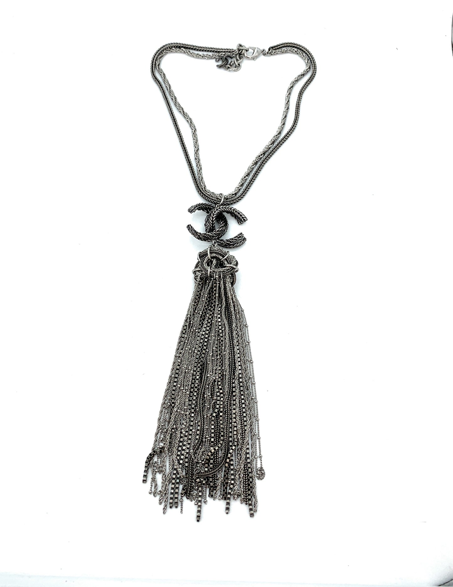 Chanel bag  Strass CC Paris-Cosmopolite Tassel Necklace
