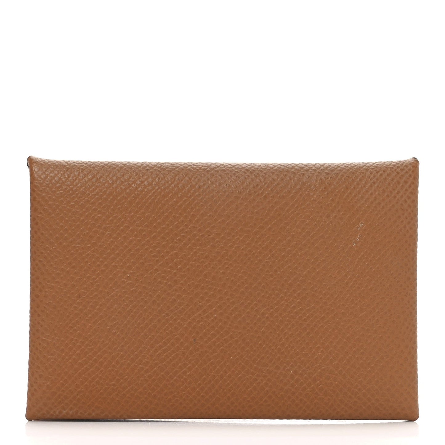 Hermes Epsom Calvi Card Case Gold