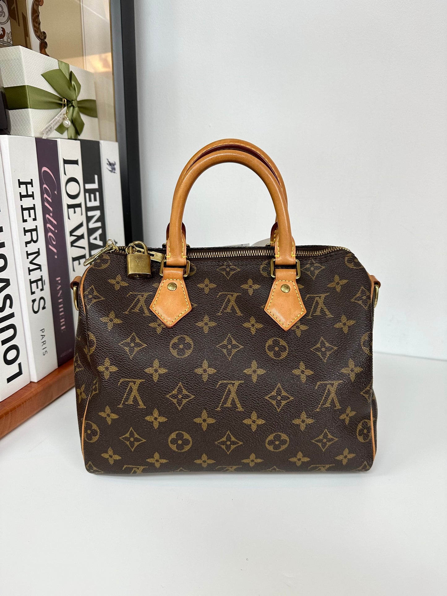 Louis Vuitton LV Monogram with strap - Brown Handle Bags, Handbags #1SANCE