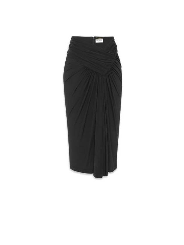 Luxury Saint Laurent Trending 2025 Midi Skirt 776439 Y7F981000