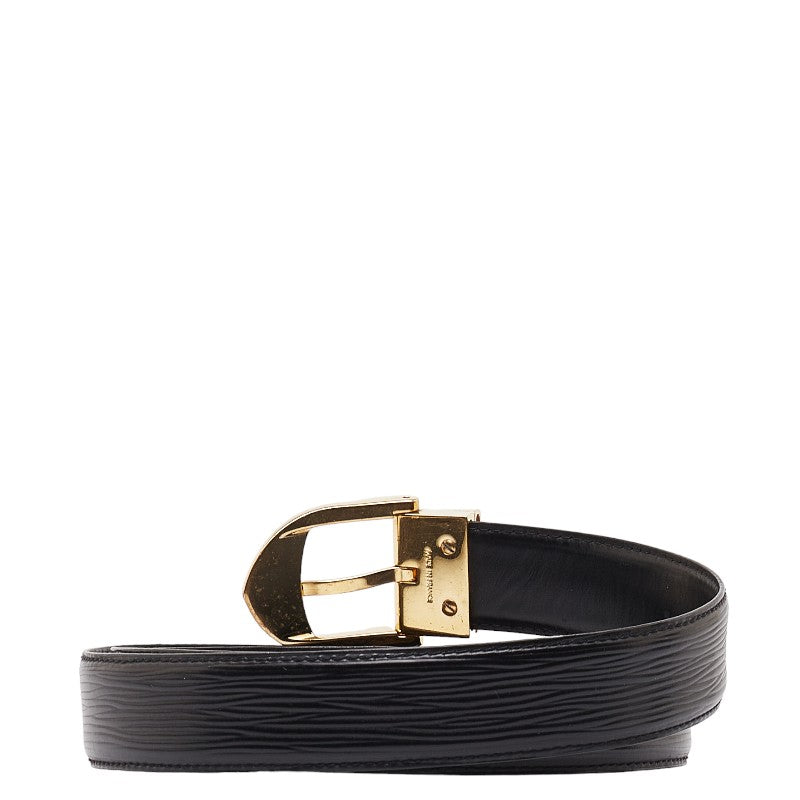 Louis Vuitton Epi Sanctuary Classic Belt Size 110/40 M6832 Noir Black Leather Louis Vuitton