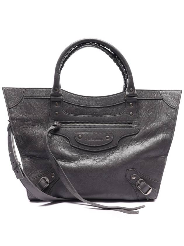 Luxury Balenciaga Trending 2026 Neo Classic Tote Bag Grey