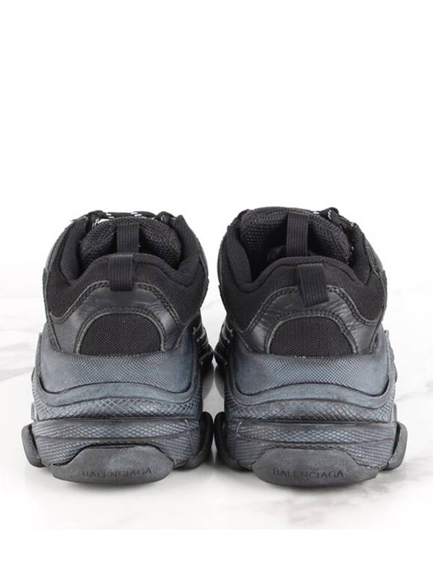 Luxury Balenciaga Trending 2026 Triple S dirty black sneakers 37 240
