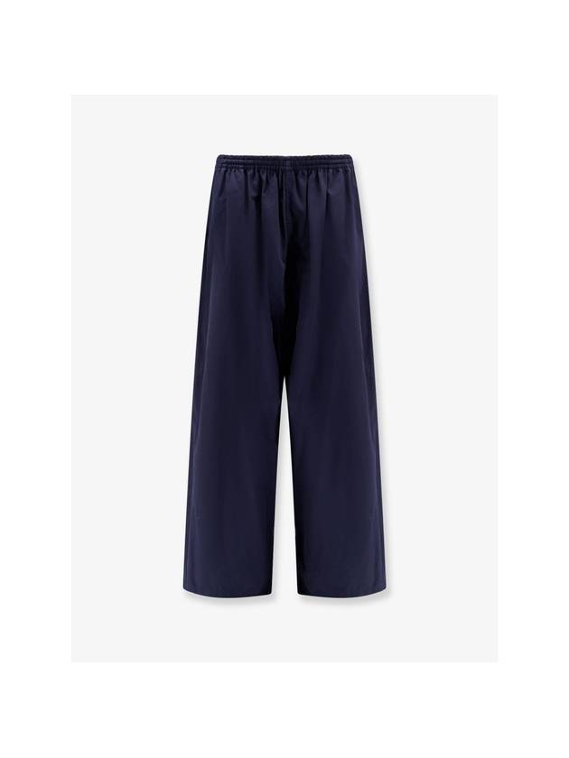 Luxury Balenciaga Trending 2026 Cotton Straight Pants Blue