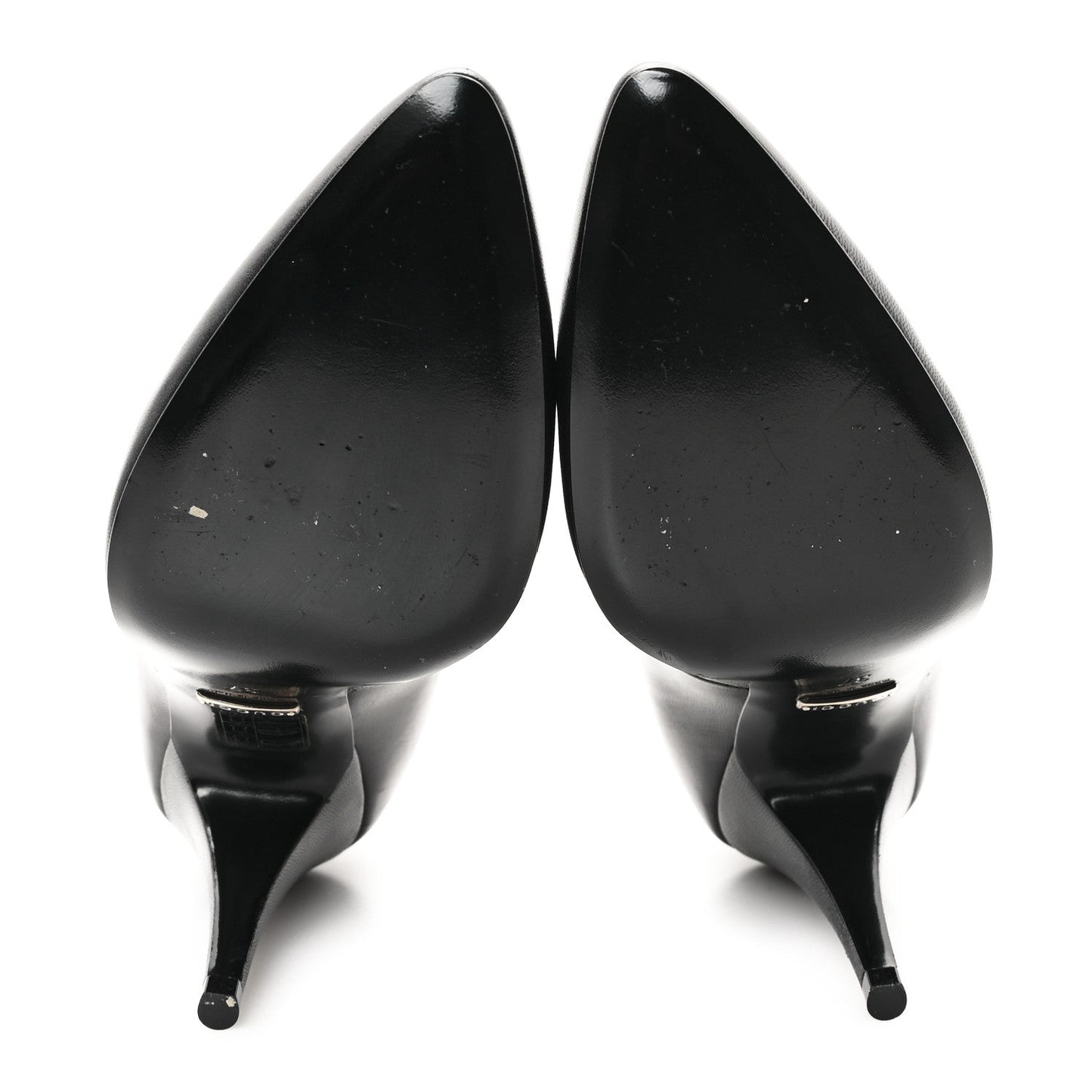 Gucci Malaga Kid Crystal Pumps 37 Black