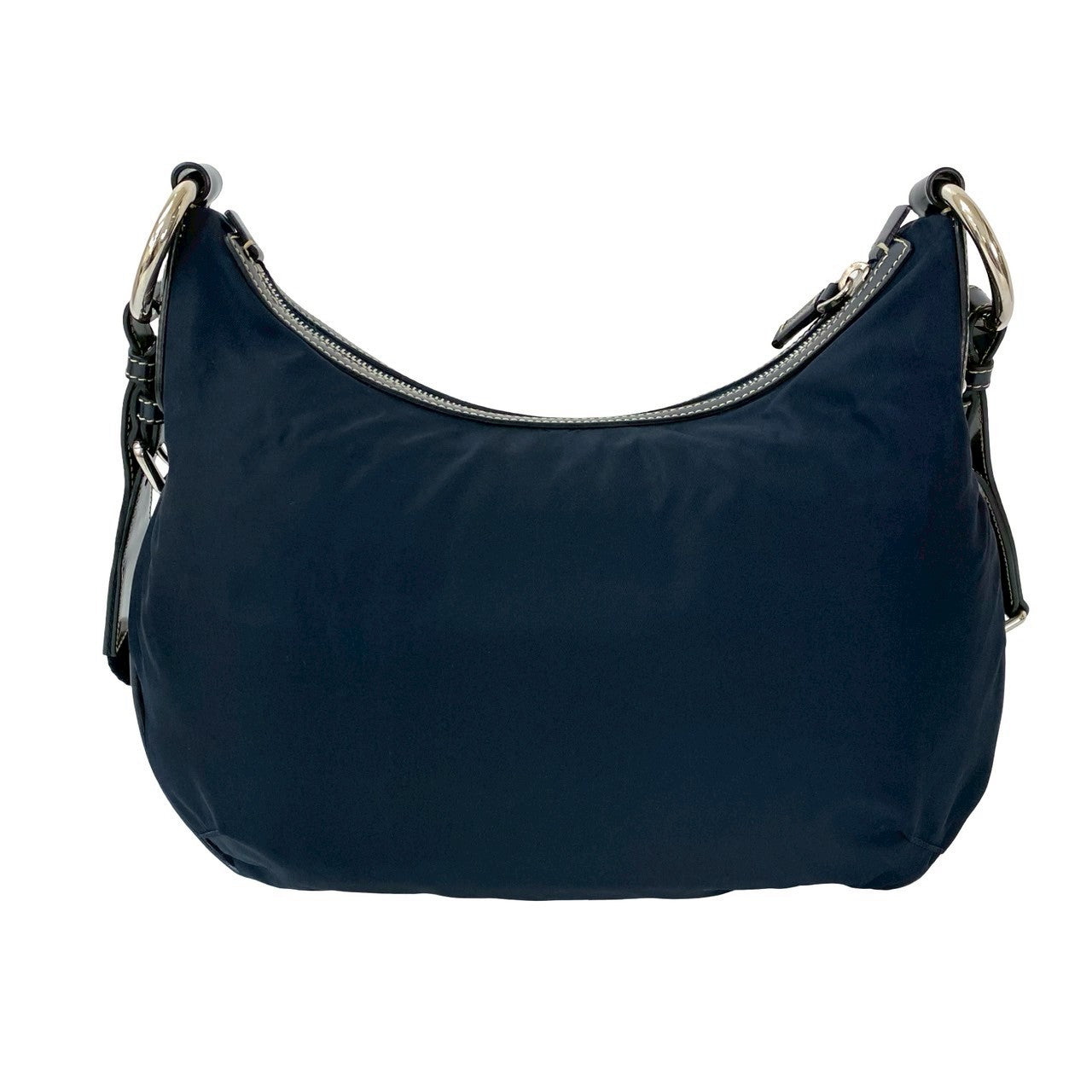 Prada Nylon Leather Shoulder Bag
