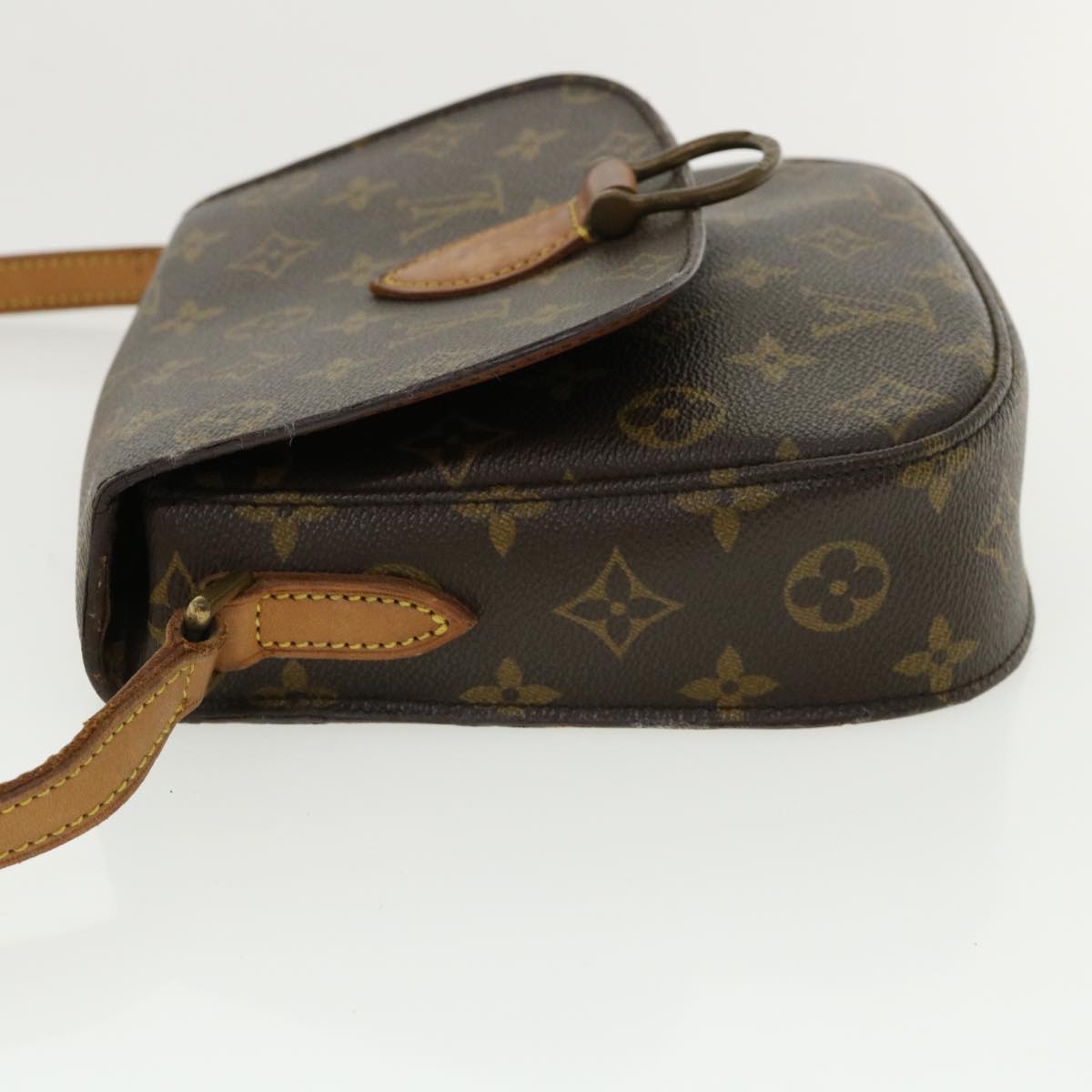 LOUIS VUITTON Monogram Saint Cloud MM Shoulder Bag LV Auth am3221