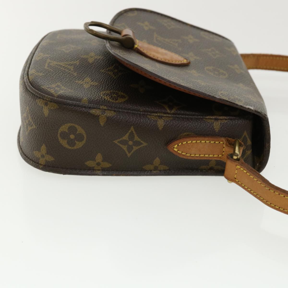 LOUIS VUITTON Monogram Saint Cloud MM Shoulder Bag LV Auth am3221