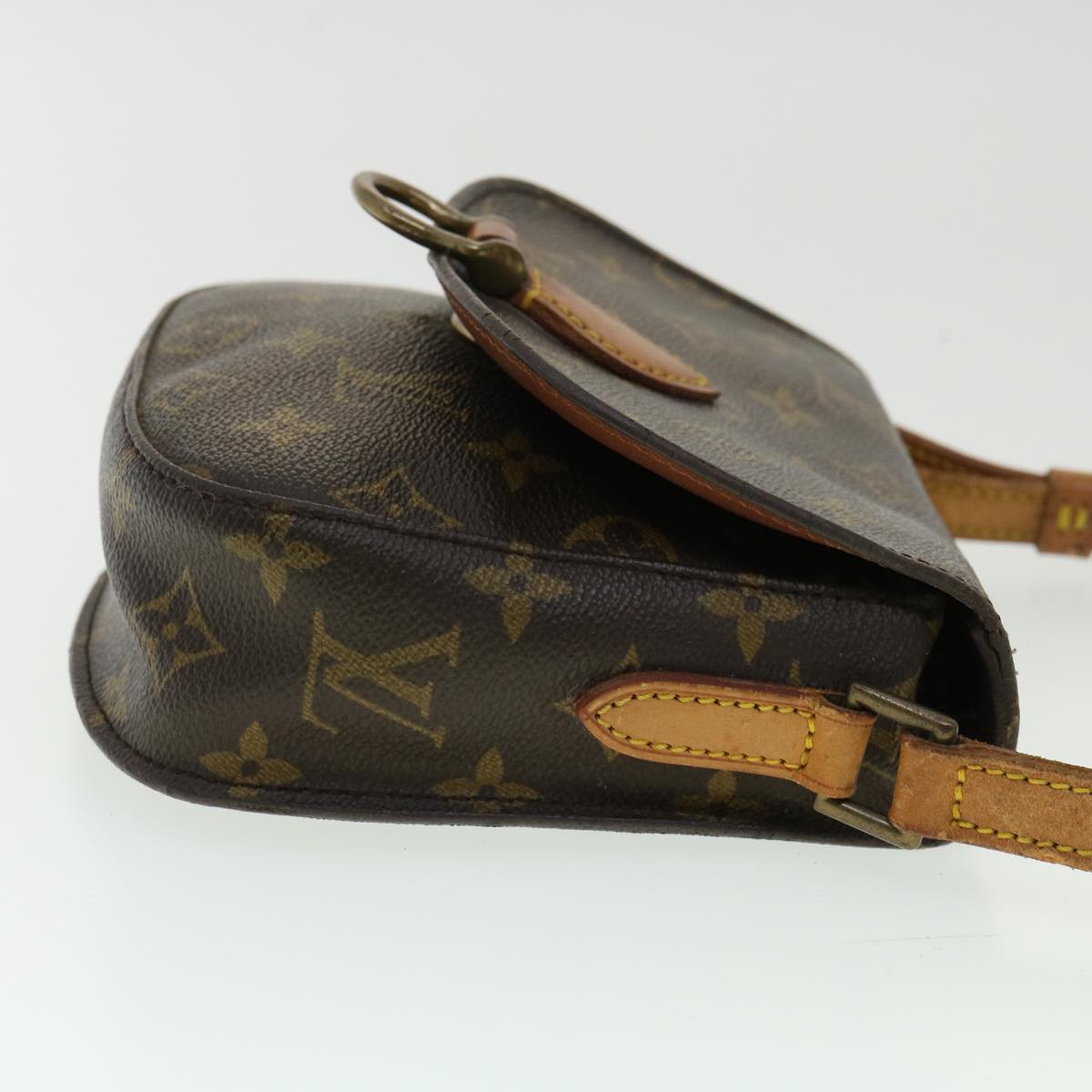 LOUIS VUITTON Monogram Saint Cloud PM Shoulder Bag LV Auth am3291