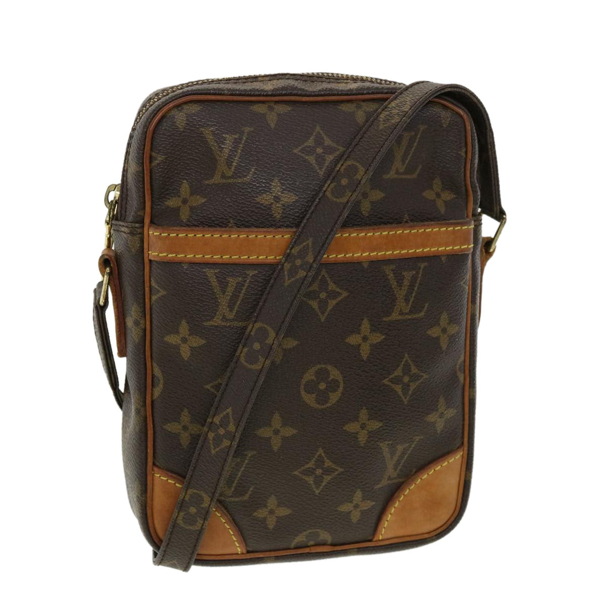 LOUIS VUITTON Monogram Danube Shoulder Bag LV Auth am3313