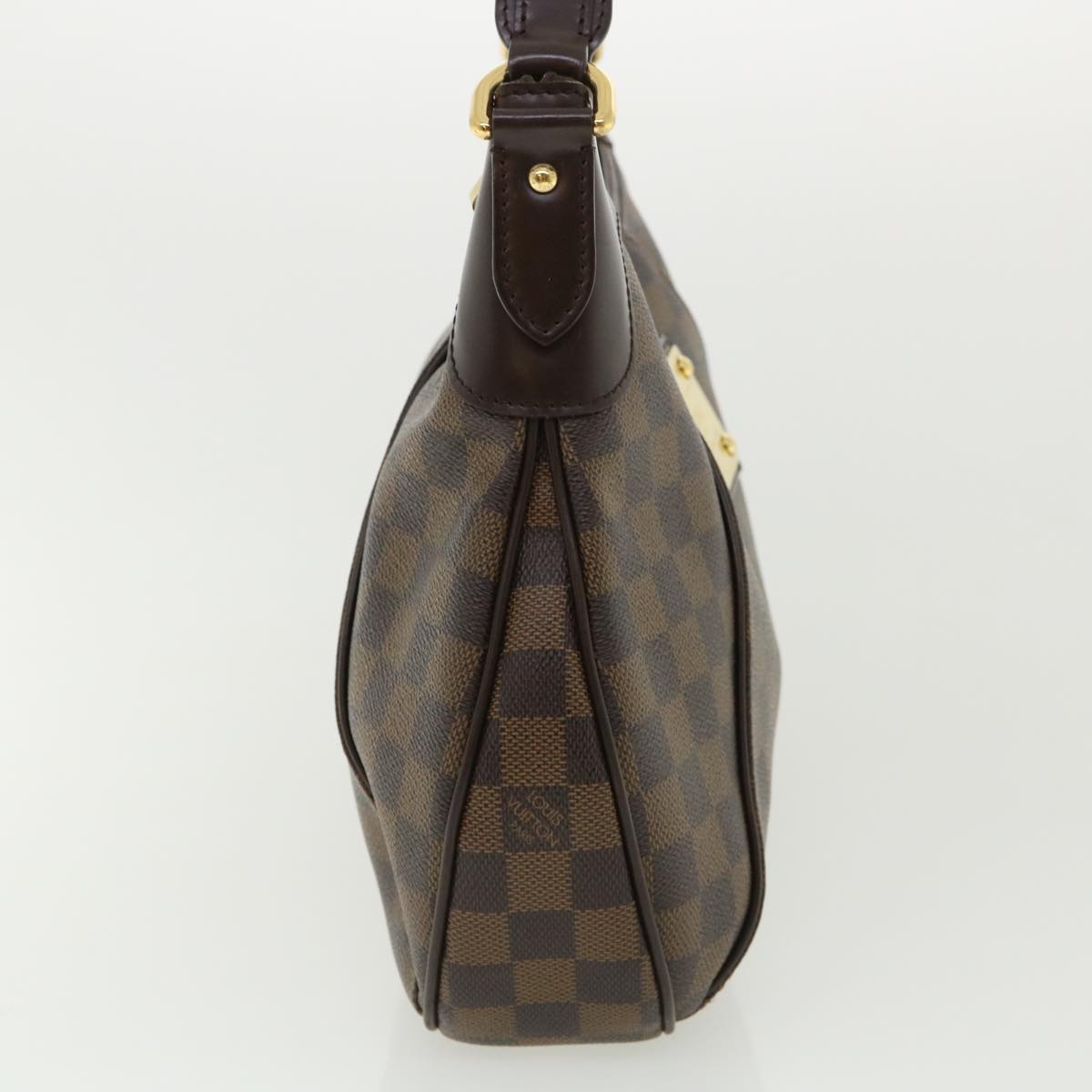 LOUIS VUITTON Damier Ebene Thames GM Shoulder Bag N48181 LV Auth am3421
