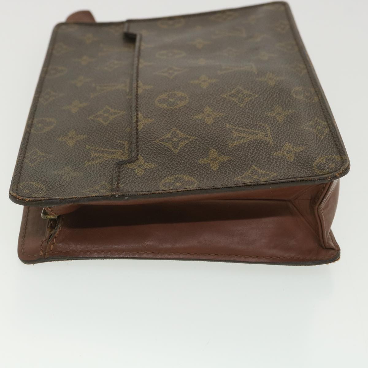 LOUIS VUITTON Monogram Pochette Homme Clutch Bag M51795 LV Auth am4041
