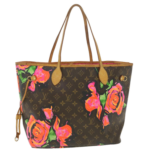 LOUIS VUITTON Monogram Rose Neverfull MM Tote Bag M48613 LV am4043