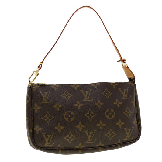LOUIS VUITTON Monogram Pochette Accessoires Pouch M51980 LV am4227