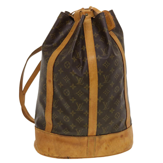 LOUIS VUITTON Monogram Randonnee GM Shoulder Bag M42244 LV Auth am4386