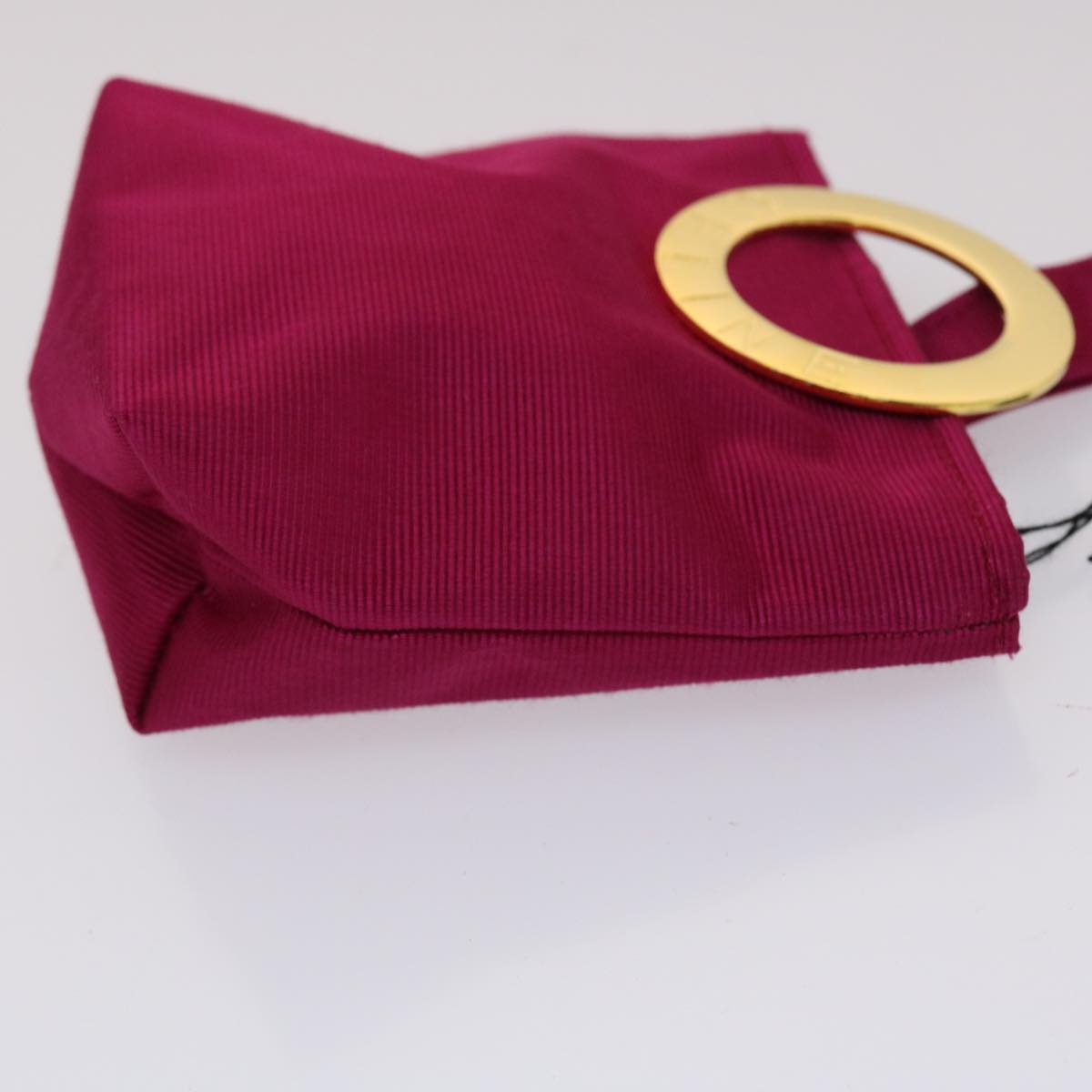 Luxury CELINE Circle Pouch Nylon Pink  am4821