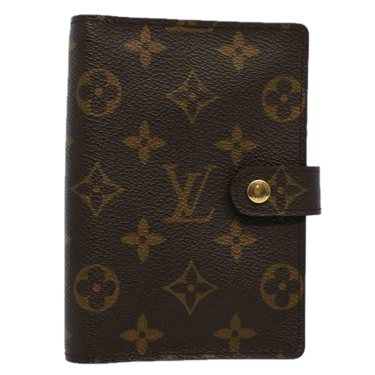 LOUIS VUITTON Monogram Agenda PM Day Planner Cover R20005 LV Auth am5149