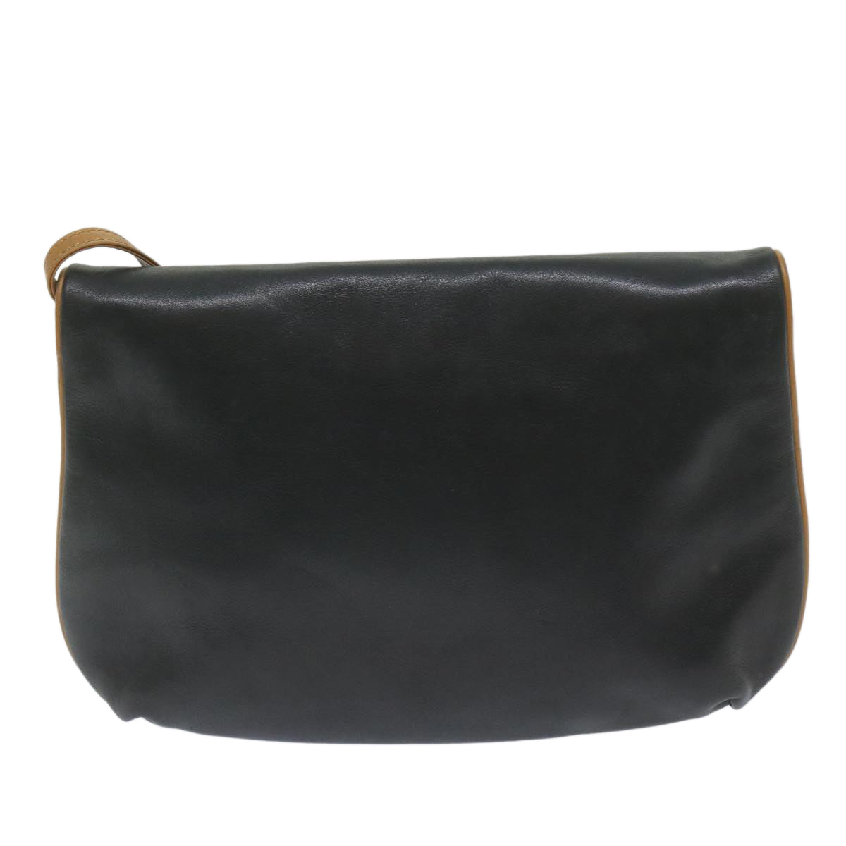 Luxury CELINE Shoulder Bag Leather Black  am5325