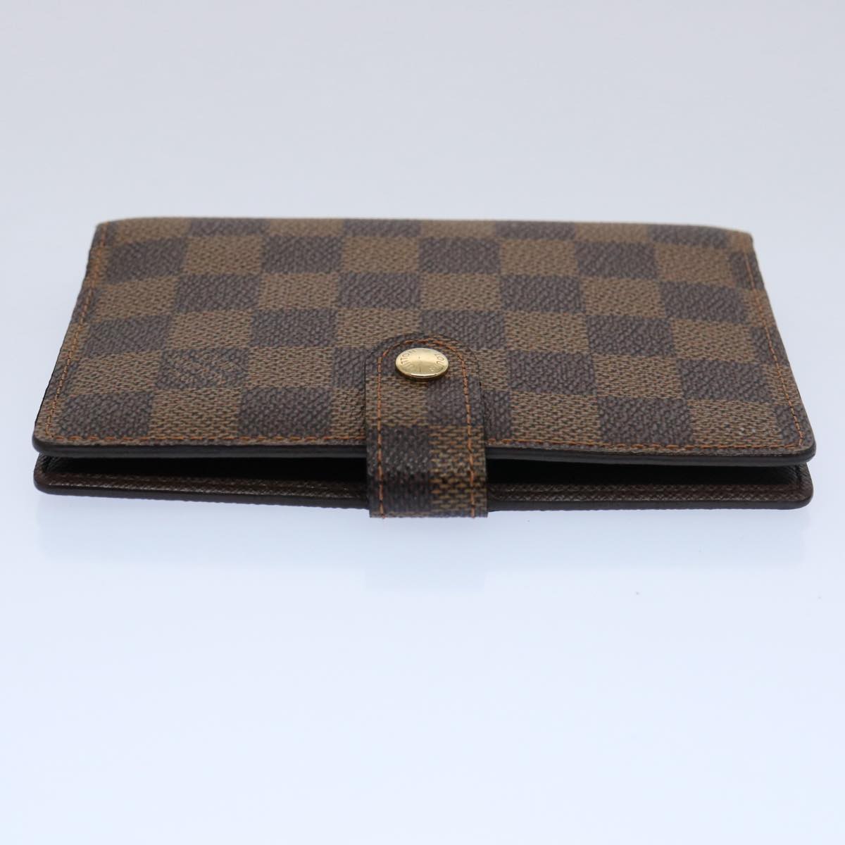 LOUIS VUITTON Damier Ebene Agenda PM Day Planner Cover R20029 LV Auth am5498