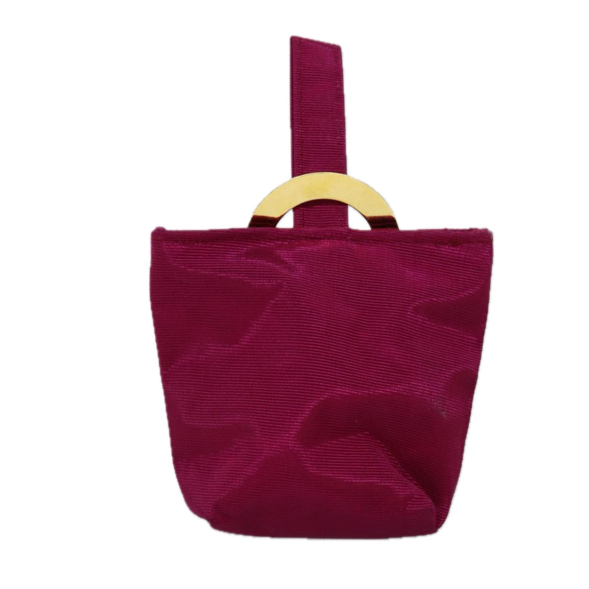 Luxury CELINE Circle Pouch Nylon Pink  am6378