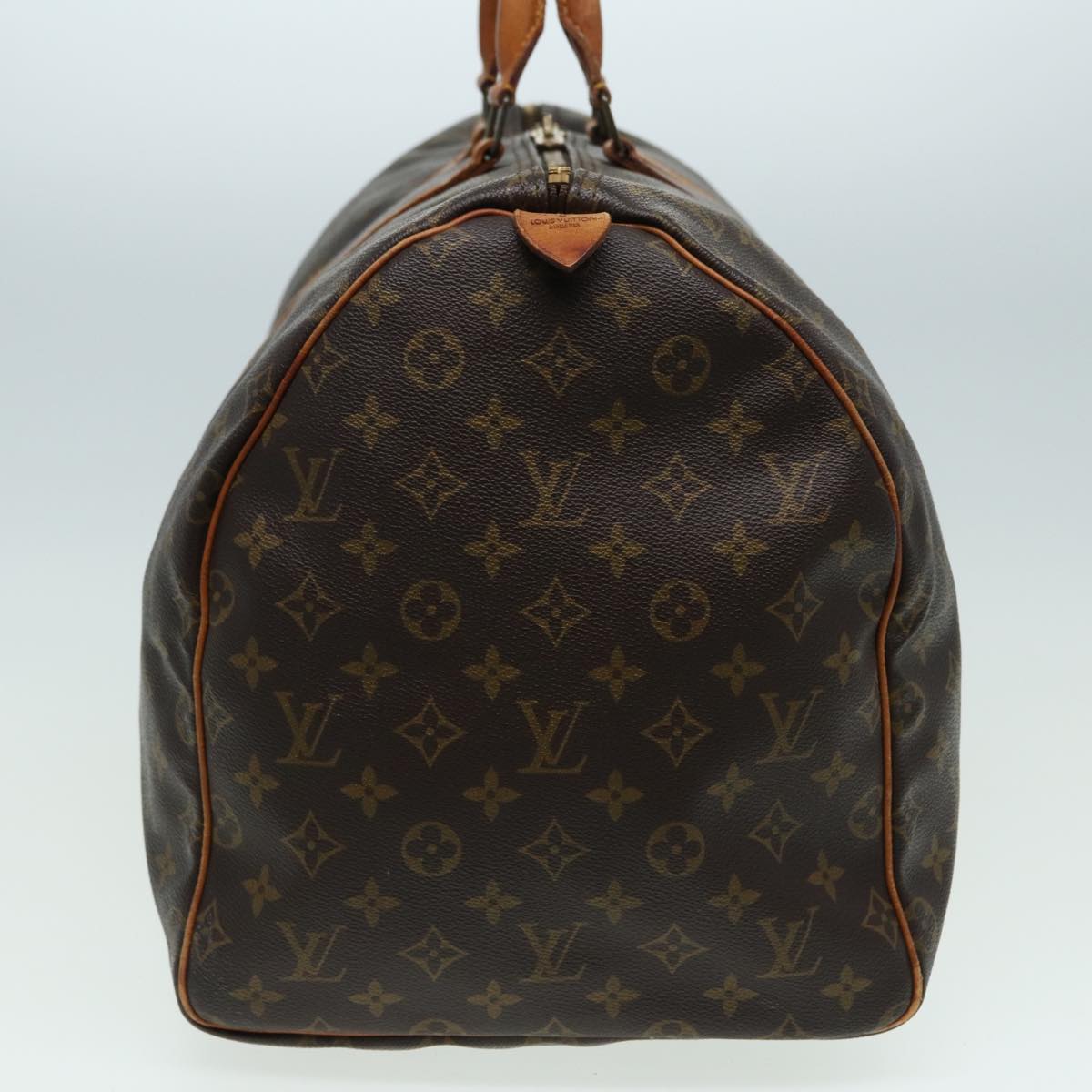 LOUIS VUITTON Monogram Keepall 55 Boston Bag M41424 LV Auth am6513