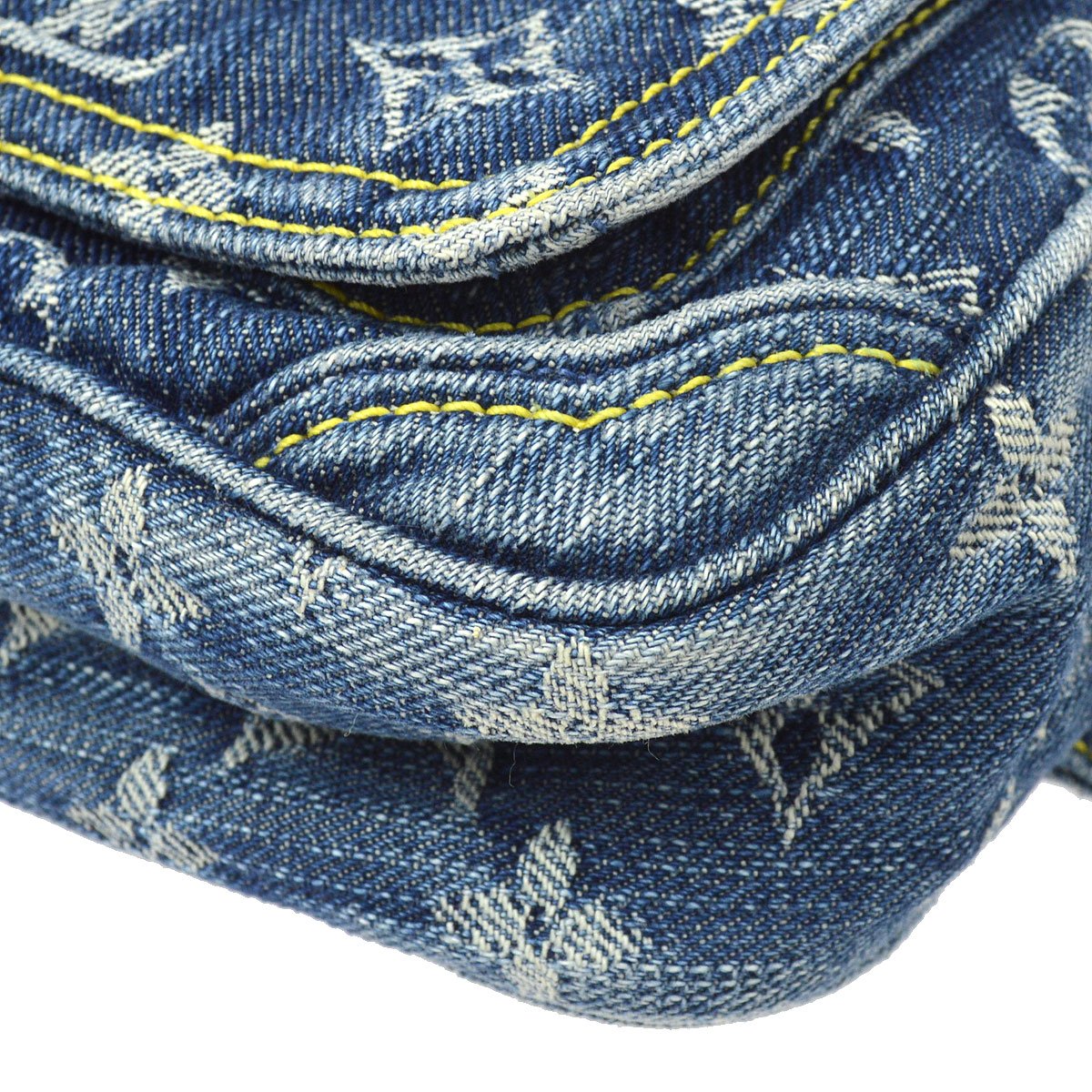 LOUIS VUITTON? BUM BAG WAIST POUCH INDIGO MONOGRAM ao32927