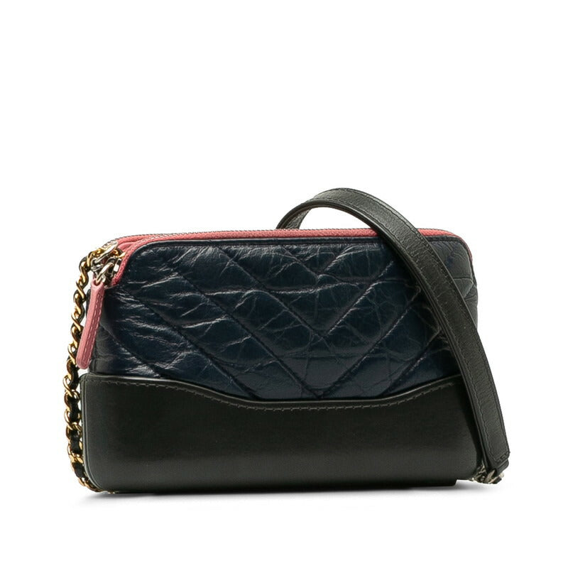Chanel Gabrielle Leather Shoulder Bag Classic Flap