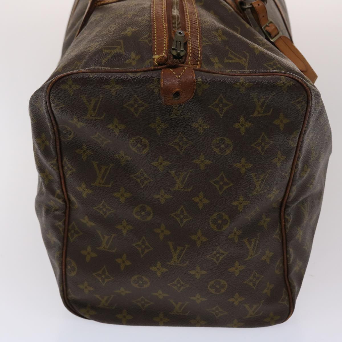 LOUIS VUITTON Monogram Sac Souple 55 Boston Bag M41622 LV ar10006