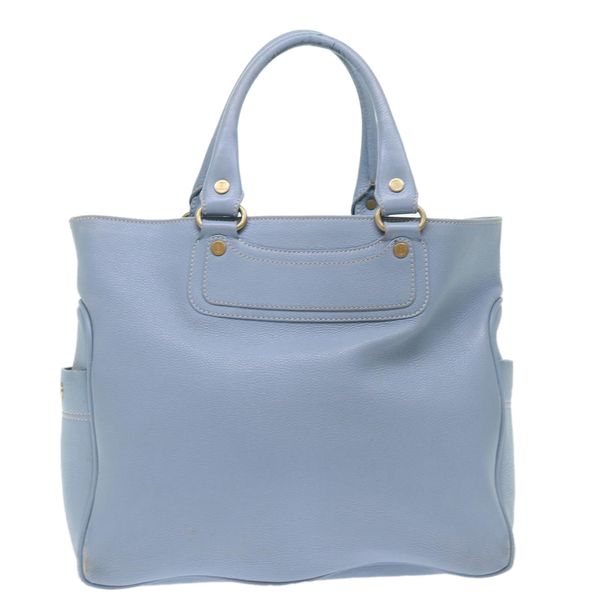 Luxury CELINE Boogie Bag Hand Bag Leather Blue  ar10054B