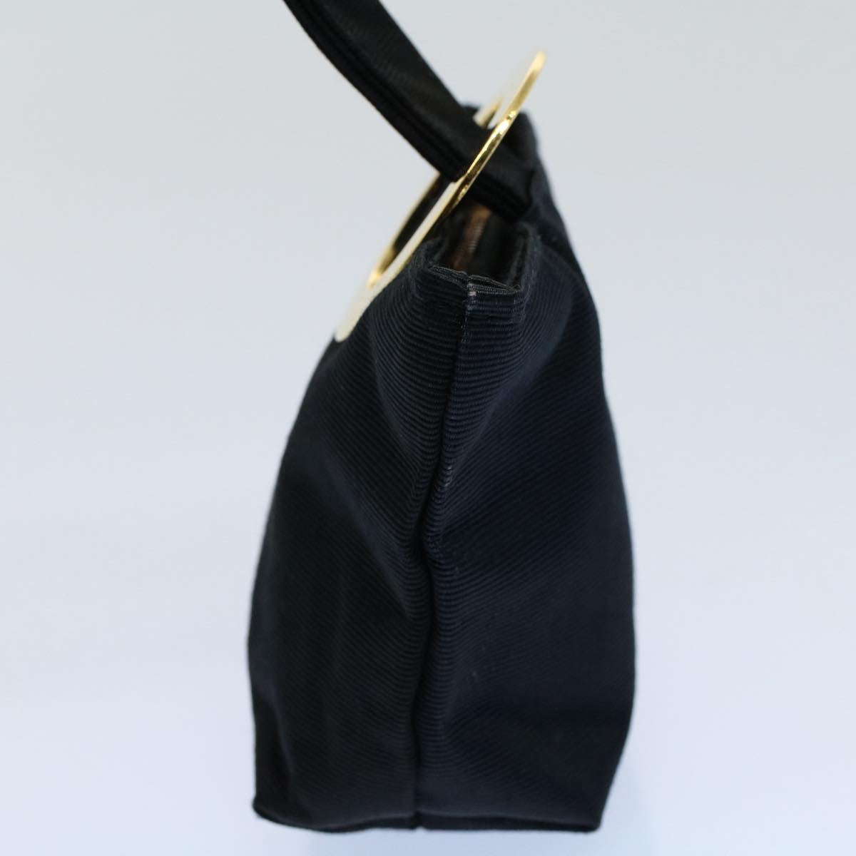 Luxury CELINE Circle Pouch Nylon Black  ar10146B