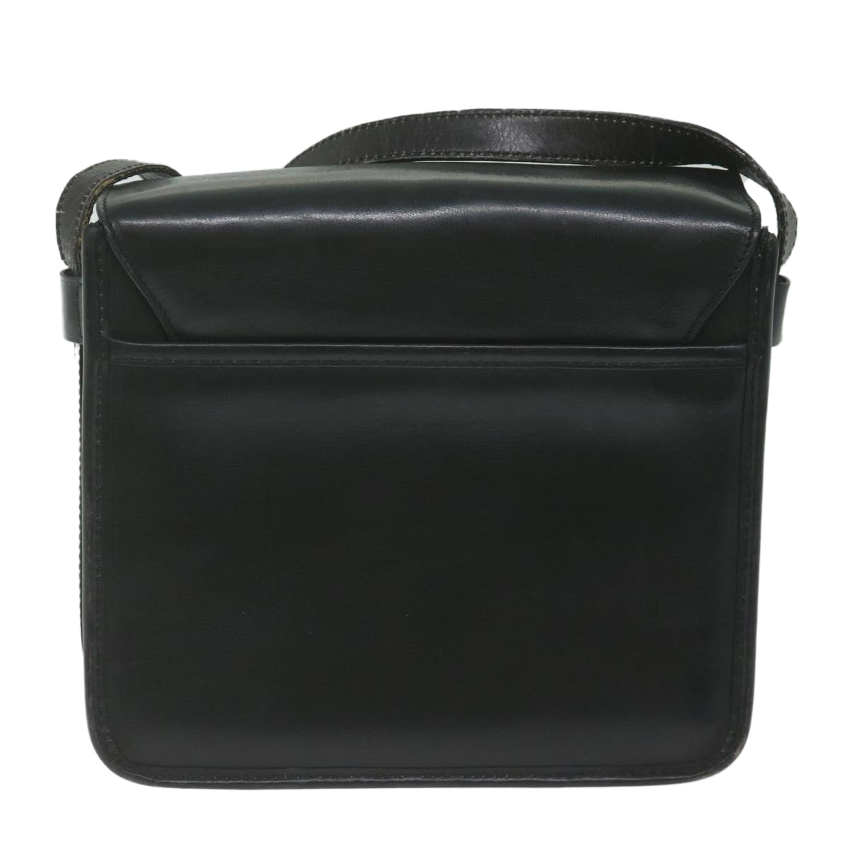 Luxury CELINE Shoulder Bag Leather Black  ar11207