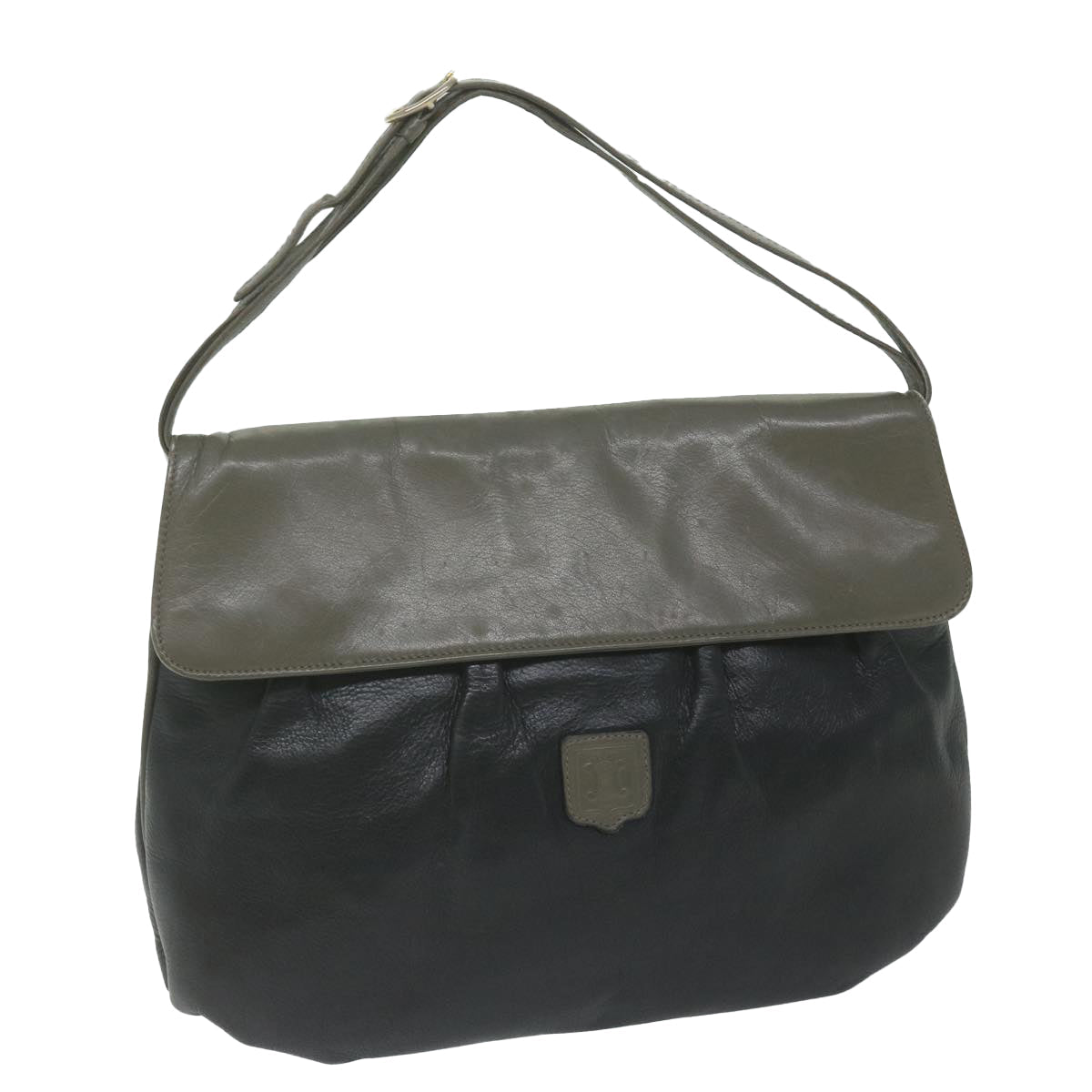 Luxury CELINE Shoulder Bag Leather Black  ar11210