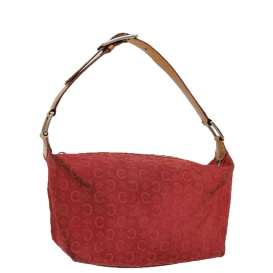 Luxury CELINE C Macadam Canvas Hand Bag Red  ar11578B