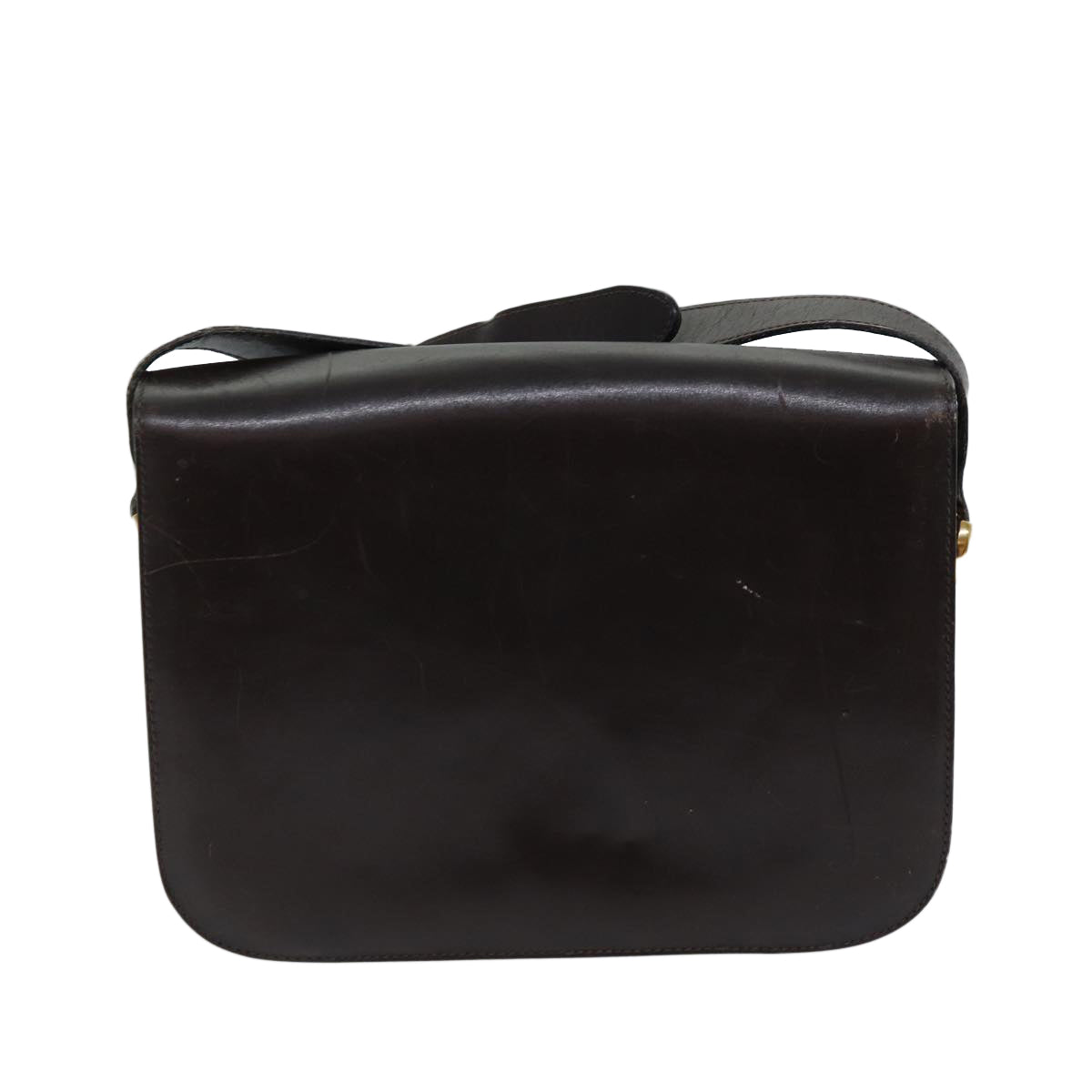 Luxury CELINE Shoulder Bag Leather Brown  ar11623B