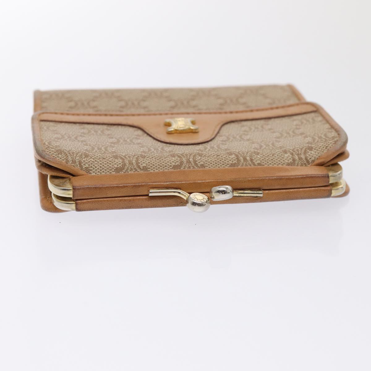 Luxury CELINE Macadam Canvas Wallet PVC 7Set Beige Brown  ar11903