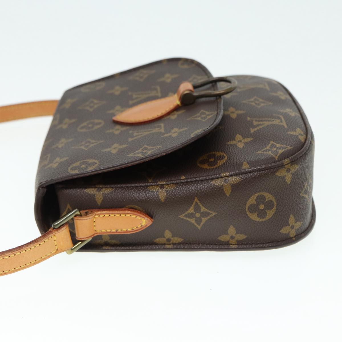 LOUIS VUITTON Monogram Saint Cloud MM Shoulder Bag M51243 LV Auth ar12473