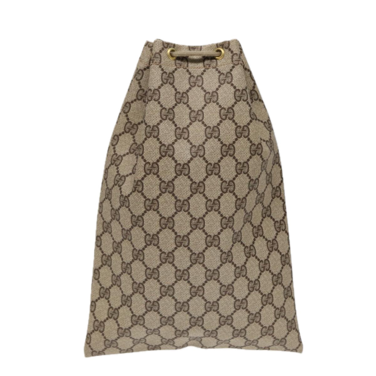 Gucci Leather Canvas Handbag