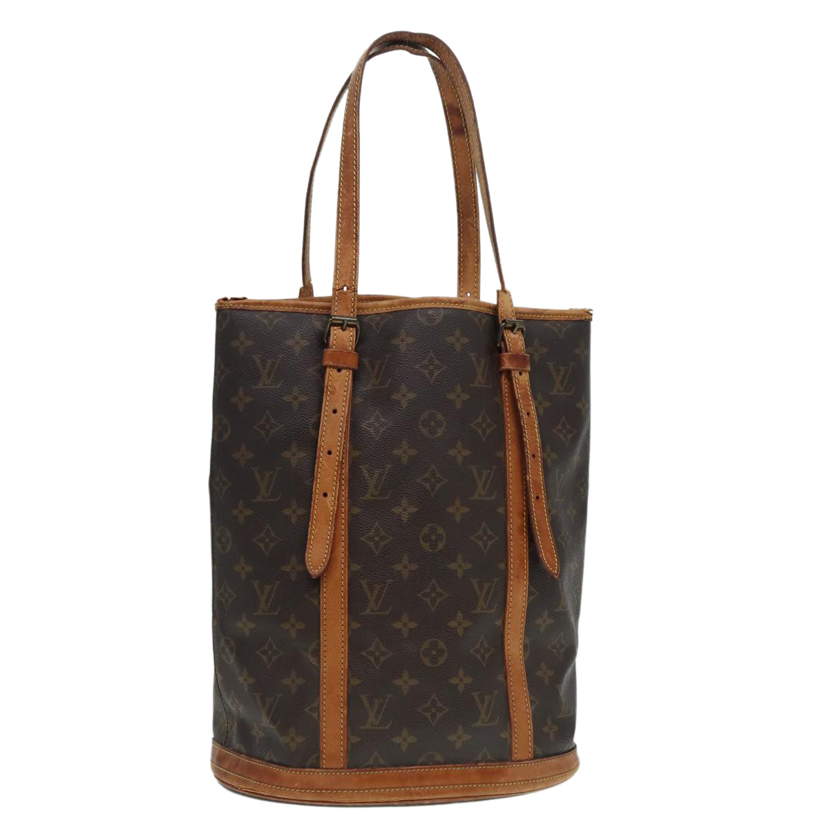 LOUIS VUITTON Monogram Bucket GM Shoulder Bag   M42236 LV Auth ar12502