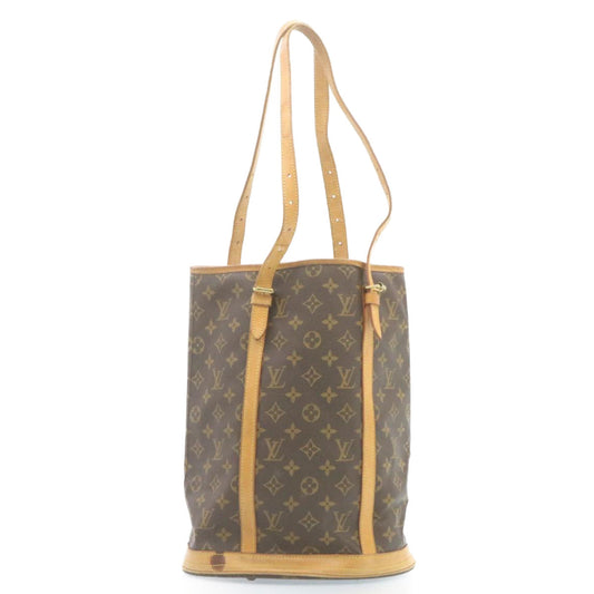 LOUIS VUITTON Monogram Bucket GM Shoulder Bag bs465 LV Auth ar6473