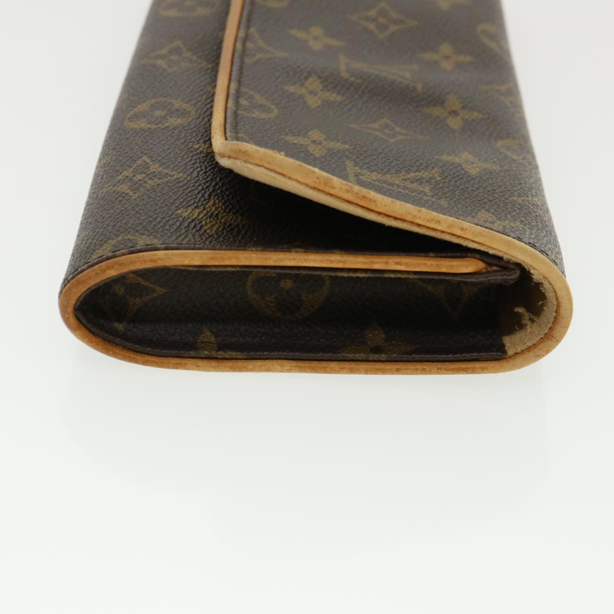 LOUIS VUITTON Monogram Pochette Twin GM Shoulder Bag LV Auth ar8030B