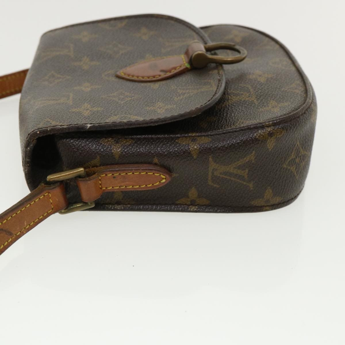 LOUIS VUITTON Monogram Saint Cloud PM Shoulder Bag LV Auth ar8701