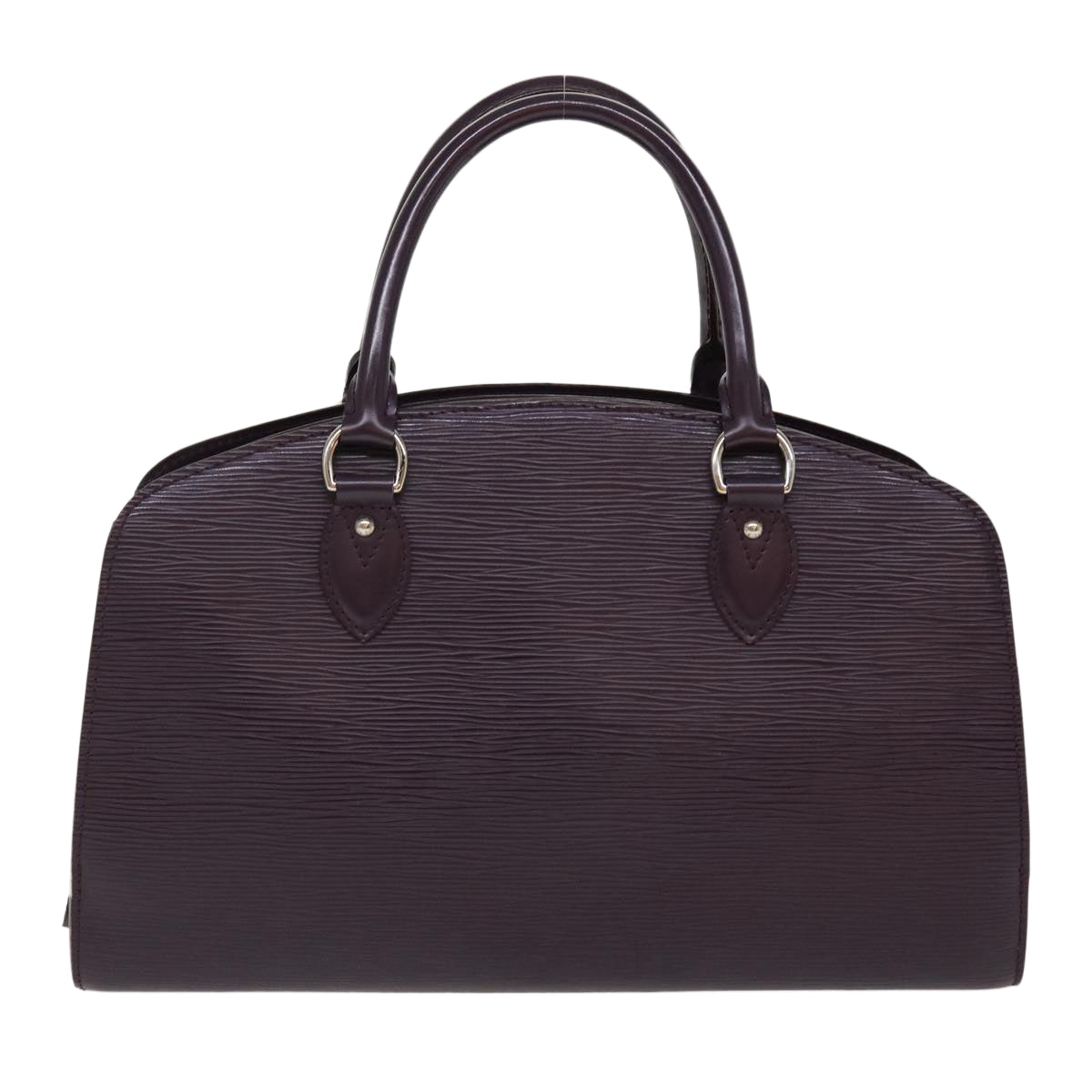 LOUIS VUITTON Epi Pont Neuf PM Hand Bag Purple Cassis M5907K LV ar9192