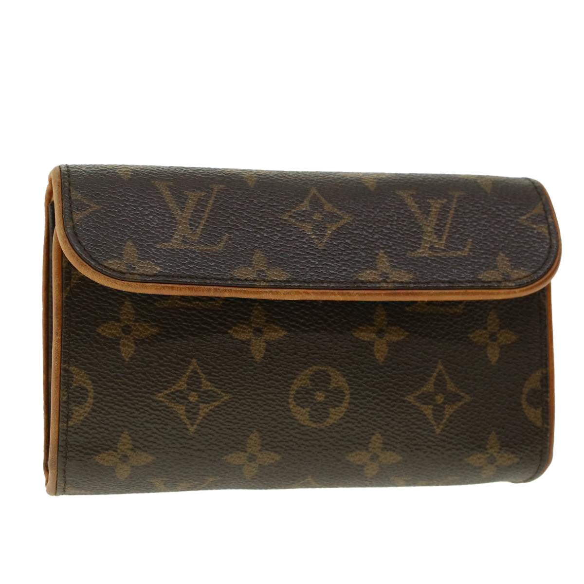 LOUIS VUITTON Monogram Pochette Florentine Waist bag M51855 LV Auth ar9316B
