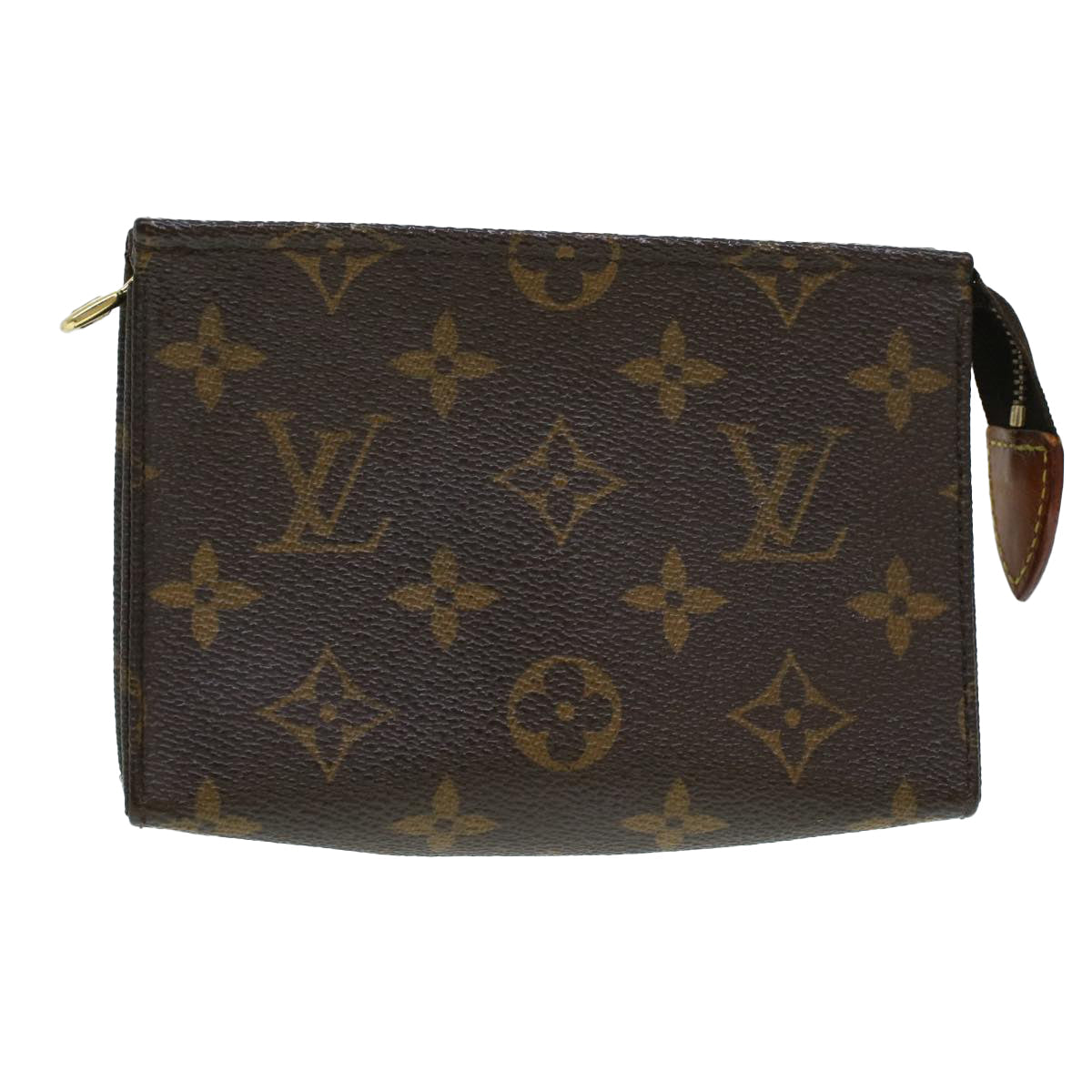 LOUIS VUITTON Monogram Poche Toilette 15 Pouch M47546 LV Auth ar9322B