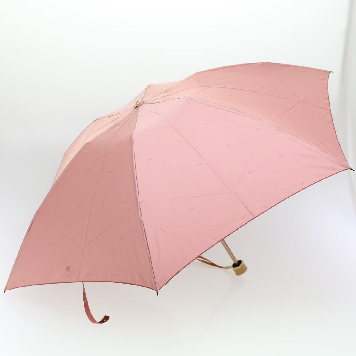 Luxury CELINE Macadam Canvas Folding Umbrella Nylon Pink  ar9495