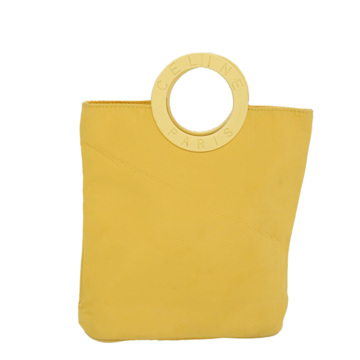 Luxury CELINE Hand Bag Nylon Yellow  ar9694B