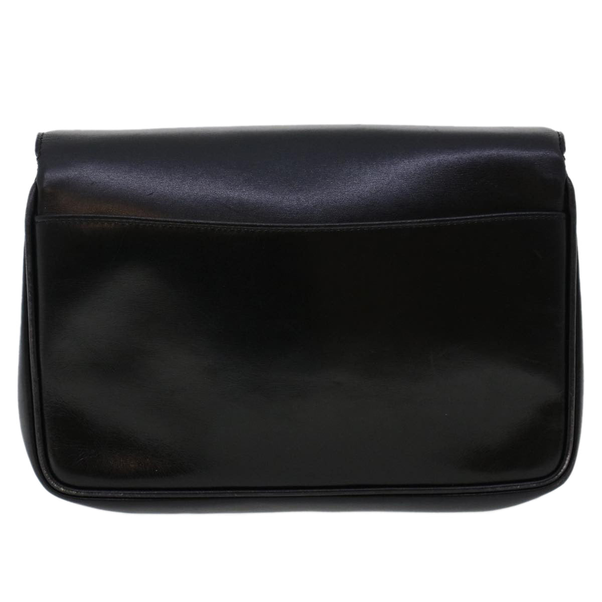 Luxury CELINE Shoulder Bag Leather Black  ar9833