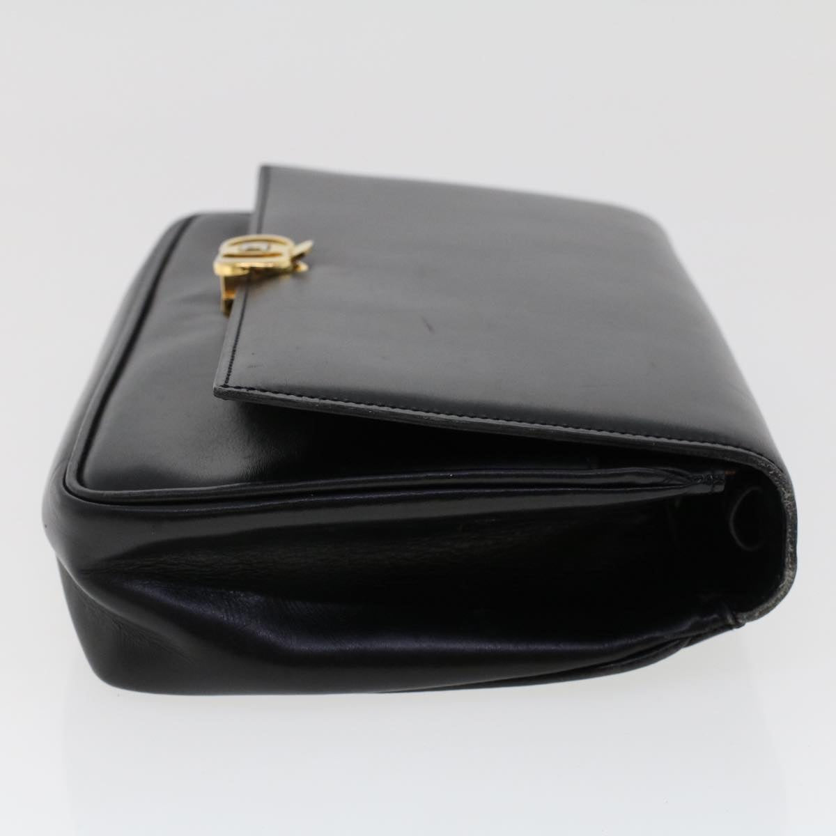 Luxury CELINE Shoulder Bag Leather Black  ar9833