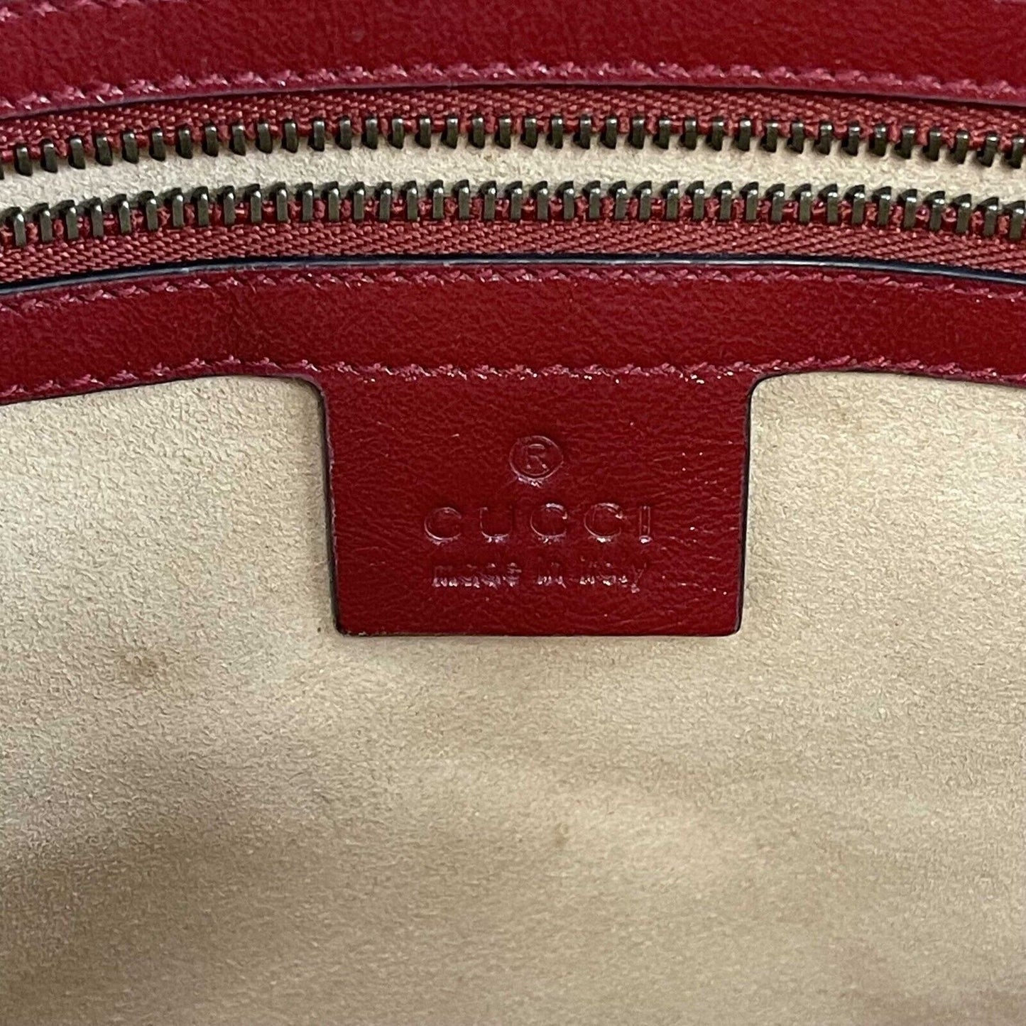 Gucci Lou Leather Top Handle Tote